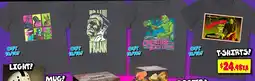 JB Hi-Fi Horror collectibles! t-shirts! offer