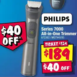 JB Hi-Fi PHILIPS Series 7000 All-in-One Trimmer offer