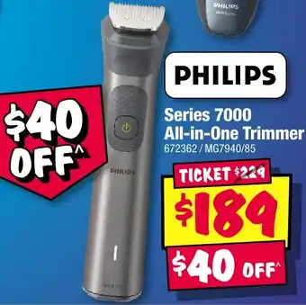 JB Hi-Fi PHILIPS Series 7000 All-in-One Trimmer offer