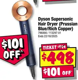 JB Hi-Fi Dyson Supersonic Hair Dryer offer