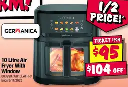 JB Hi-Fi Air Fryer With Window offer