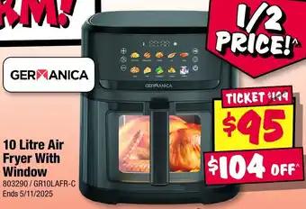 JB Hi-Fi Air Fryer With Window offer