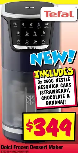JB Hi-Fi Tefal Dolci Frozen Dessert Maker offer