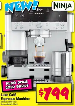 JB Hi-Fi Ninja Luxe Café Espresso Machine offer