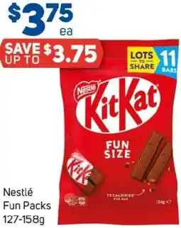 Foodland Nestlé Fun Packs offer
