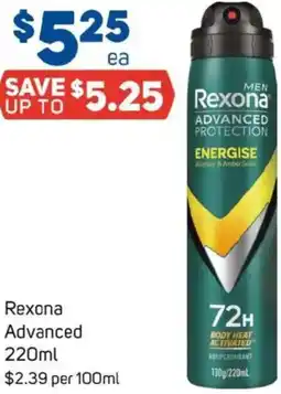 Foodland Rexona Advanced offer