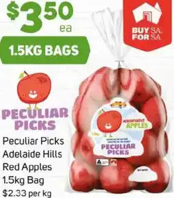 Foodland Peculiar Picks Adelaide Hills Red Apples offer