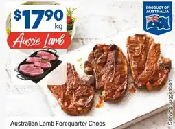 Foodland Australian lamb forequarter chops offer