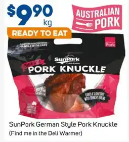 Foodland Sunpork german style pork knuckle offer
