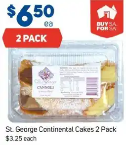Foodland St. george continental cakes offer