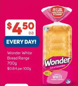 Foodland Wonder white bread range offer