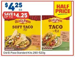 Foodland Old el paso standard kits offer