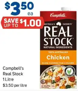 Foodland Campbell's Real Stock offer