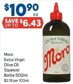 Foodland Moro extra virgin olive oil squeeze bottle offer