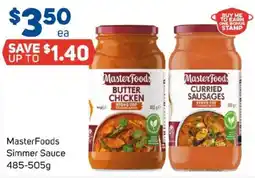 Foodland Masterfoods simmer sauce offer