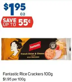 Foodland Fantastic rice crackers offer