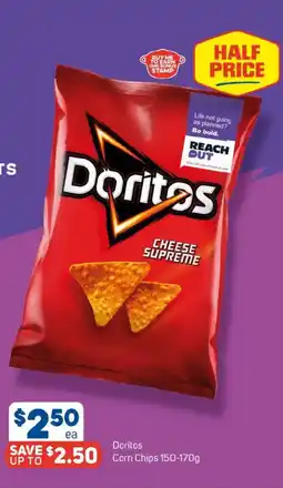 Foodland Doritos corn chips offer