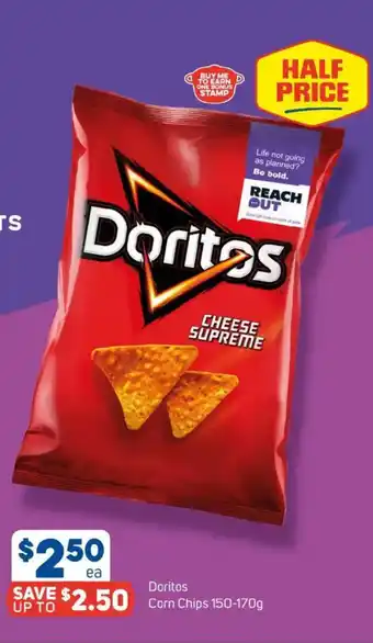 Foodland Doritos corn chips offer