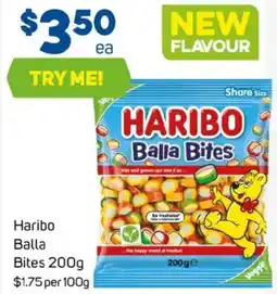 Foodland Haribo balla bites offer