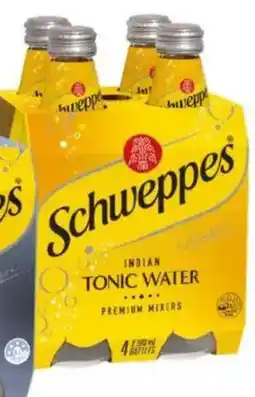 Foodland Schweppes mixers offer