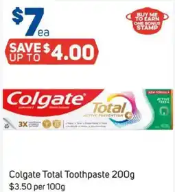 Foodland Colgate total toothpaste offer