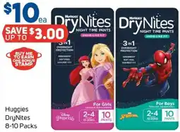 Foodland Huggies drynites offer