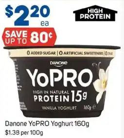 Foodland Danone yopro yoghurt offer