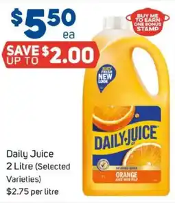 Foodland Daily juice (selected varieties) offer