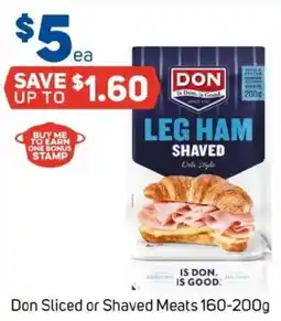Foodland Don sliced or shaved meats offer