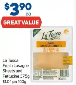 Foodland La tosca fresh lasagne sheets and fettucine offer