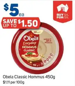 Foodland Obela classic hommus offer