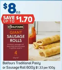 Foodland Balfours traditional pasty or sausage roll offer