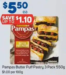 Foodland Pampas butter puff pastry offer