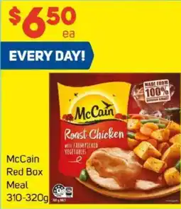 Foodland Mccain red box meal offer