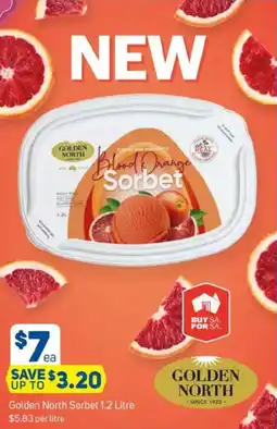 Foodland Golden north sorbet offer
