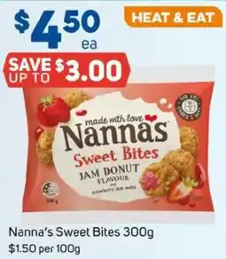 Foodland Nanna's sweet bites offer
