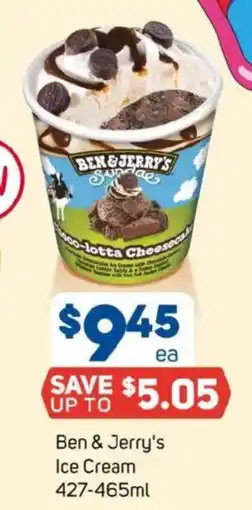 Foodland Ben & jerry's ice cream offer