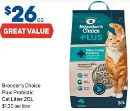 Foodland Breeder's choice plus probiotic offer