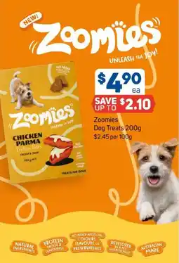 Foodland Zoomies dog treats offer