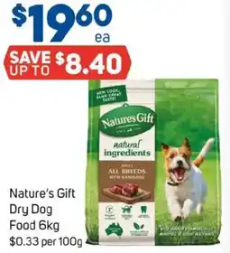 Foodland Nature's gift dry dog food offer