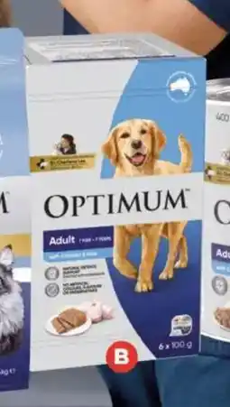 Foodland Optimum dog food offer