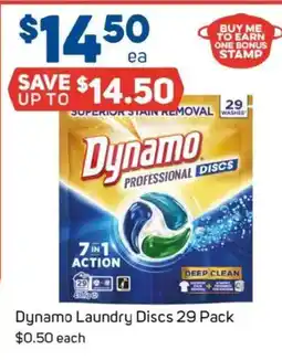 Foodland Dynamo laundry discs offer
