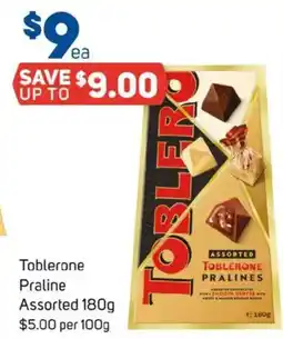 Foodland Toblerone praline assorted offer
