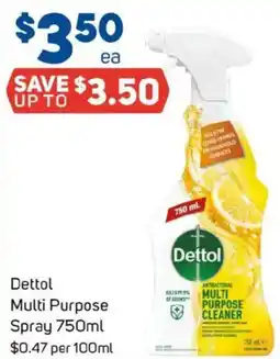 Foodland Dettol multi purpose spray offer
