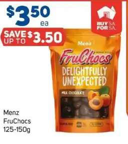 Foodland Menz fruchocs offer