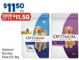 Foodland Optimum dry dog food offer