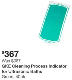 Henry Schein GKE Cleaning Process Indicator for Ultrasonic Baths offer