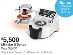 Henry Schein Ministar S Scheu offer