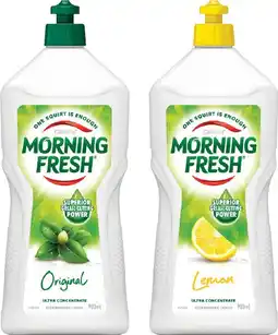 IGA Morning Fresh Dishwashing Liquid 900mL Selected Varieties offer