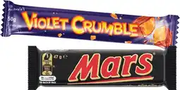 IGA Mars Medium Bars 44‑56g, M&M’s 35‑49g or Skittles 30g Selected Varieties offer